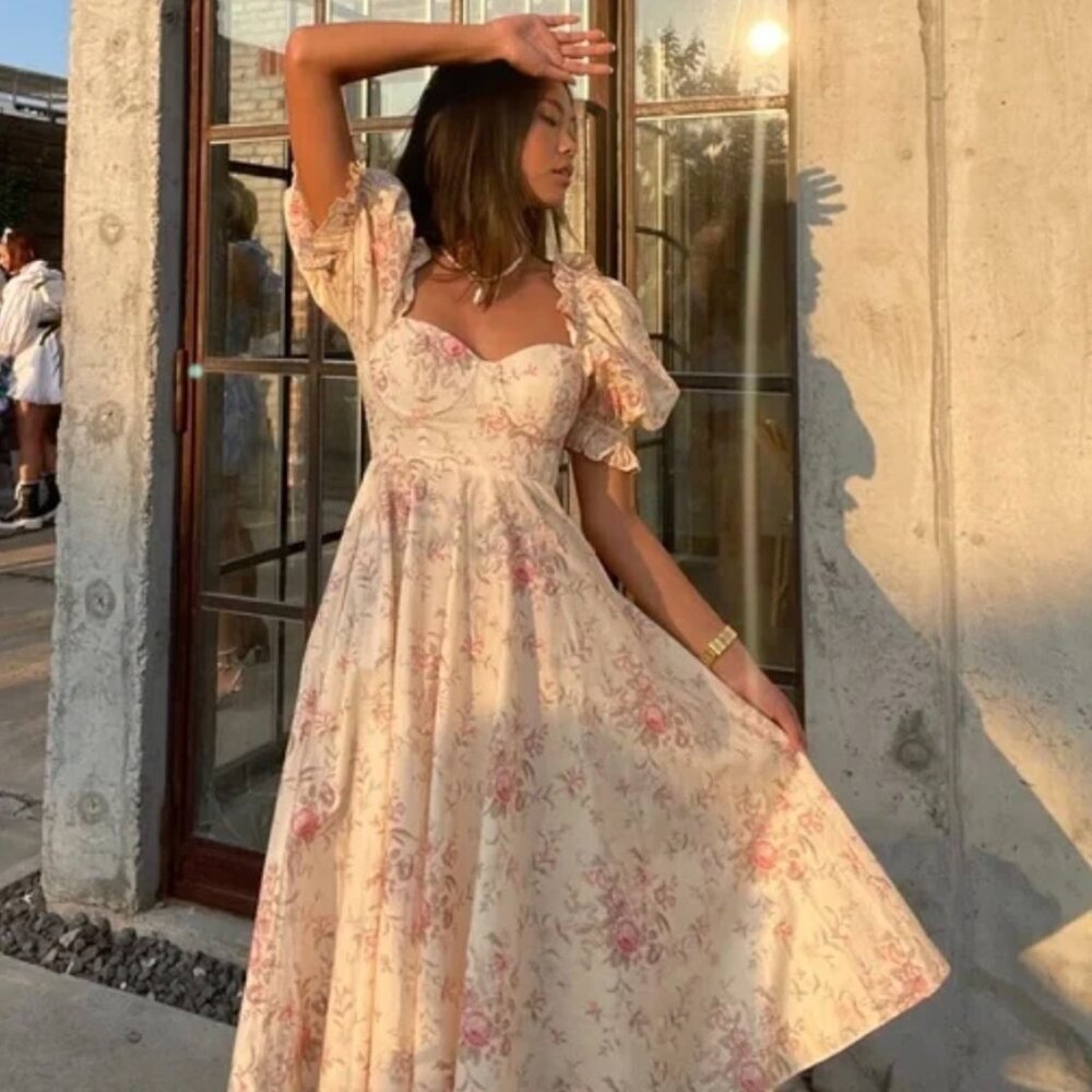 NWT Selkie The Renaissance Tea Rose Dress Size 2X - Picture 2 of 15